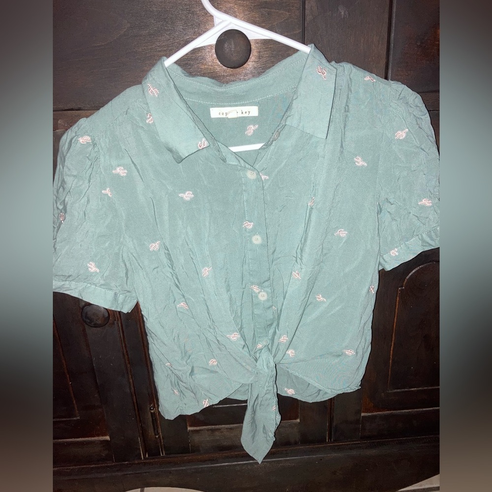 Crop Top cactus design